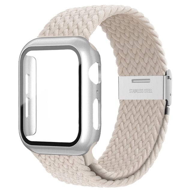Braided Loop Watch Band With Case Cream / 38mm DP2205161S13&DP191201S13