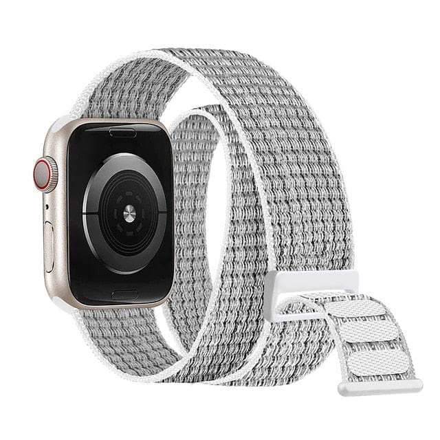 Double Tour Nylon Watch Band Gray White / 38mm, 40mm & 41mm DP2208291S02