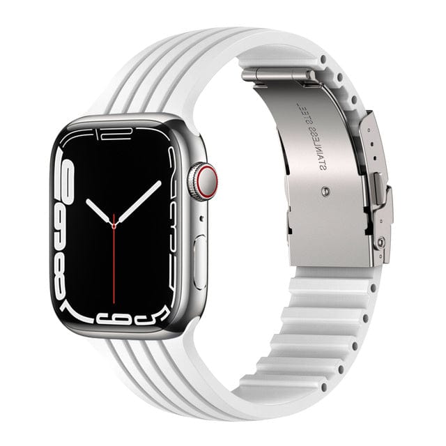 Buckle Sports Watch Band White / 38mm, 40mm & 41mm DP2205231S01