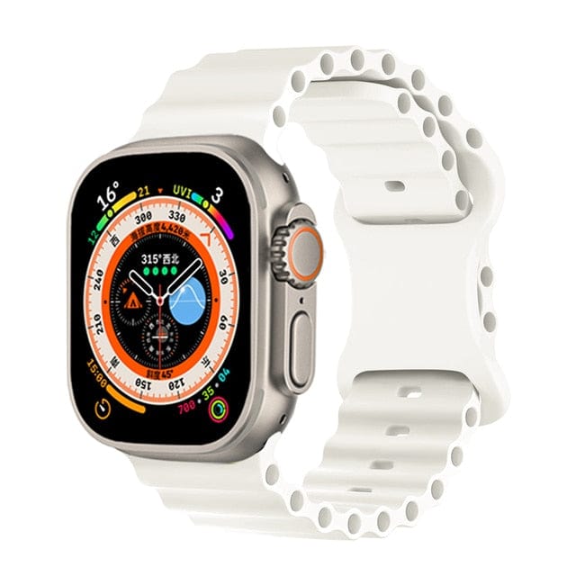 Tubular Sports Watch Band White / 38mm, 40mm & 41mm DP2211171S02