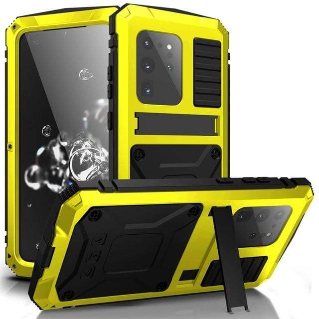 Heavy Duty Case with Kickstand For Samsung Galaxy Samsung S20 Plus / Yellow C2020040502-5