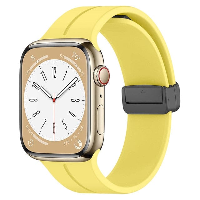 Magnetic Buckle Sports Watch Band Yellow / 38mm, 40mm & 41mm DP2211041S04