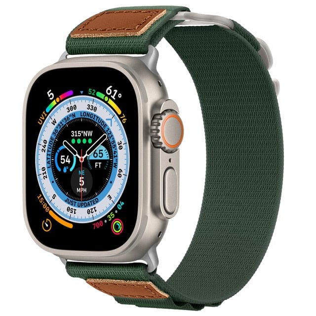 Sports Loop Watch Band Army-Green / 38mm, 40mm & 41mm DP2303231S03