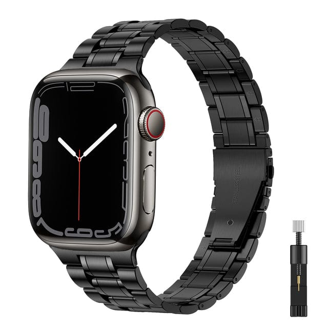 Stainless Steel Watch Band + FREE Band Adjuster Tool Black / 38mm / 40mm / 41mm DP2206171S02&DX0921100