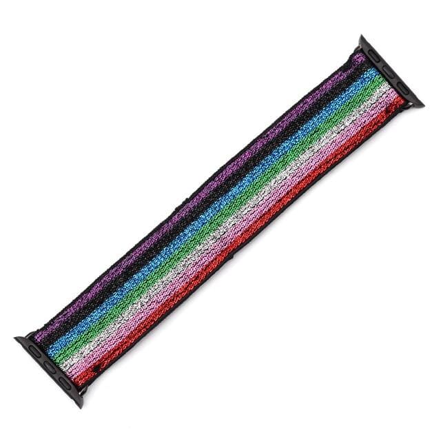 Elasticated Nylon Watch Band Multicolor B / 38mm / 40mm / 41mm DP191033S49