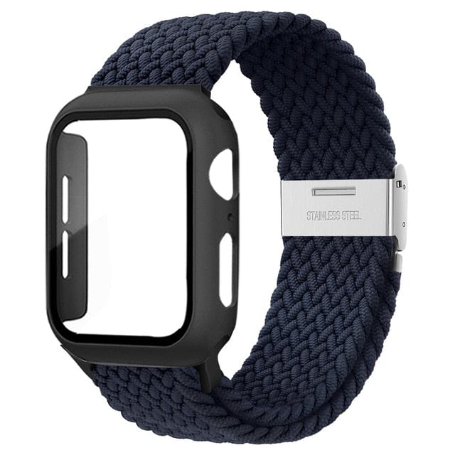 Braided Loop Watch Band With Case Black 2 / 38mm DP2205161S08&DP191201S01