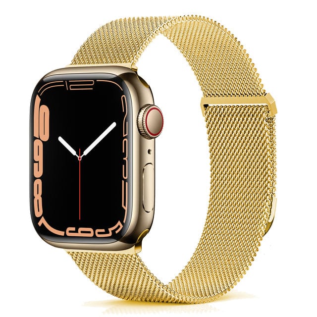 Milanese Loop Stainless Steel Watch Band Gold / 38mm, 40mm & 41mm DP2207052S04