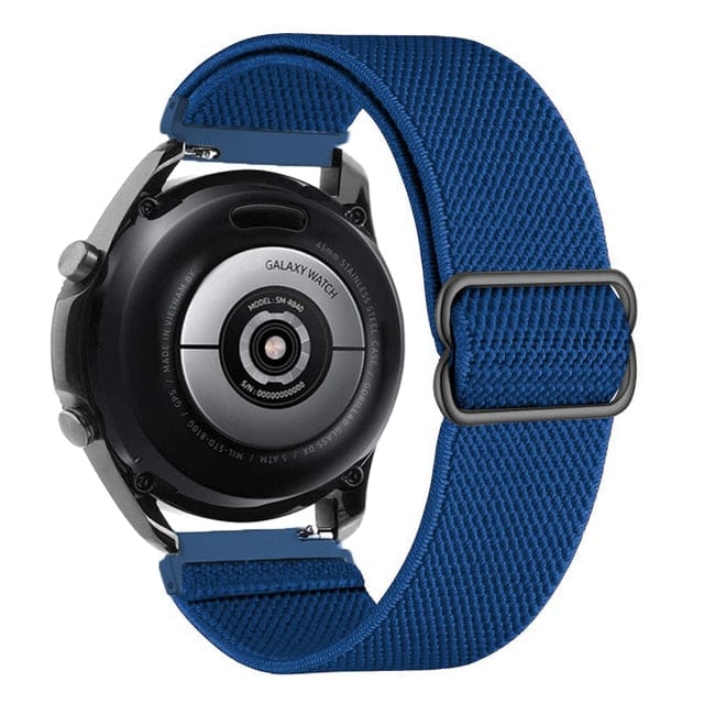 Adjustable Nylon Sports Watch Band For Samsung Navy Blue / 20mm DS2105242S25