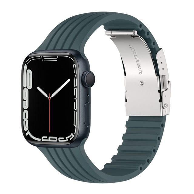 Buckle Sports Watch Band Olive Green / 38mm, 40mm & 41mm DP2205231S10