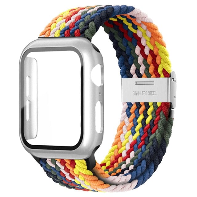 Braided Loop Watch Band With Case Multicolor B / 38mm DP2205161S04&DP191201S13