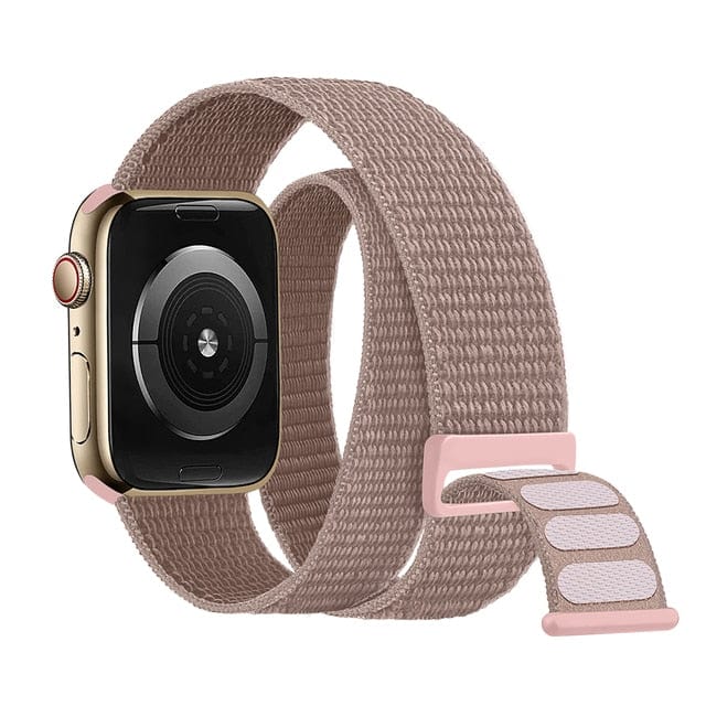 Double Tour Nylon Watch Band Old Rose / 38mm, 40mm & 41mm DP2208291S05