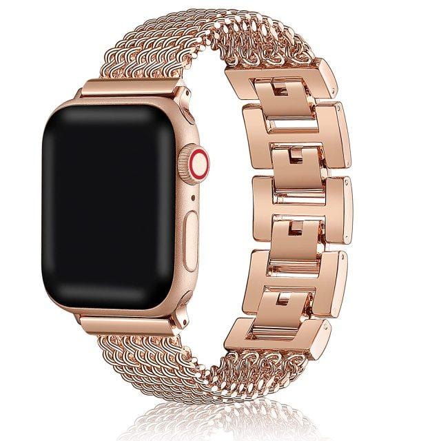 Chain Stainless Steel Watch Band Rose Gold / 38mm, 40mm & 41mm DP0212042S03