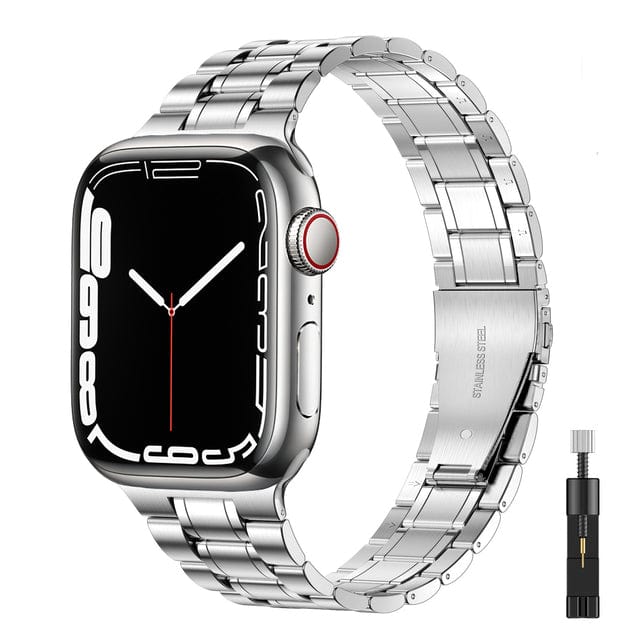 Stainless Steel Watch Band + FREE Band Adjuster Tool Silver / 38mm / 40mm / 41mm DP2206171S01&DX0921100