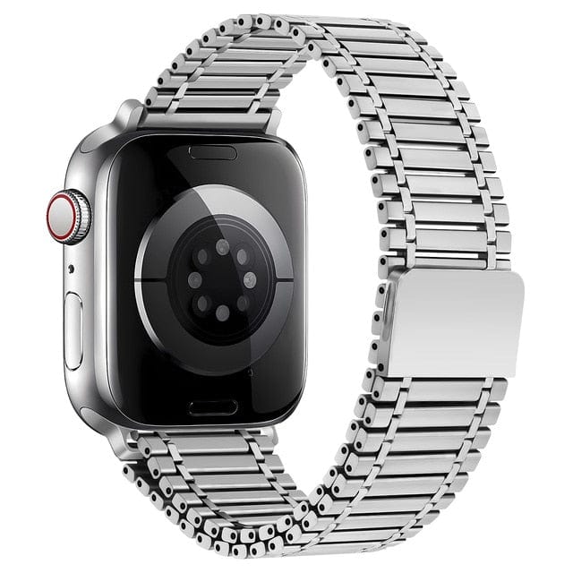 Magnetic Stainless Steel Loop Watch Band Silver / 38mm, 40mm & 41mm DP2304111S02
