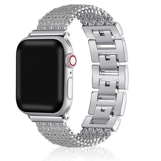 Chain Stainless Steel Watch Band Silver / 38mm, 40mm & 41mm DP0212042S01