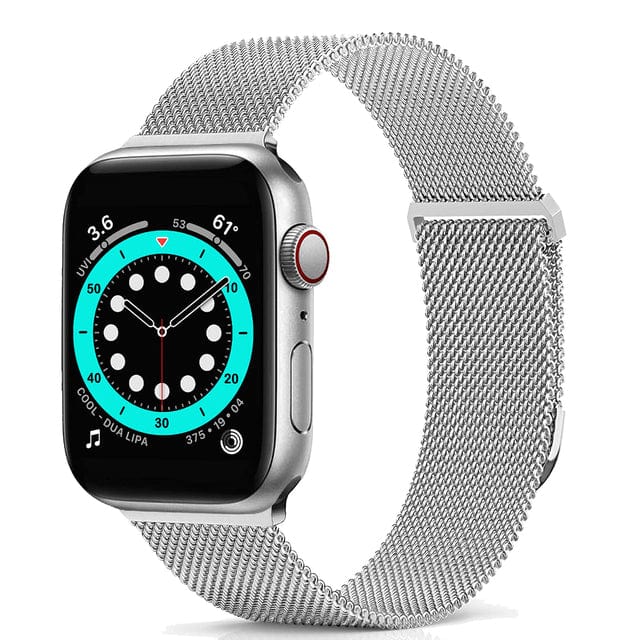 Milanese Loop Stainless Steel Watch Band Silver / 38mm, 40mm & 41mm DP2207052S01
