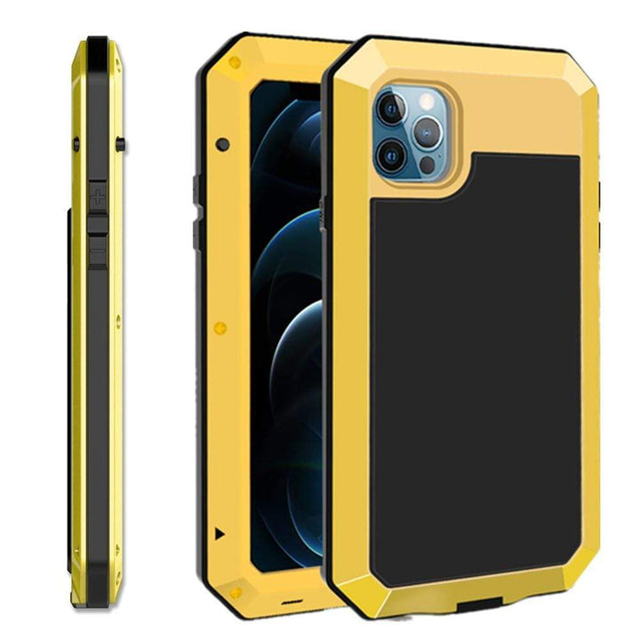 Heavy Duty Phone Case iPhone 12 / Yellow W2000814A-16-Yellow